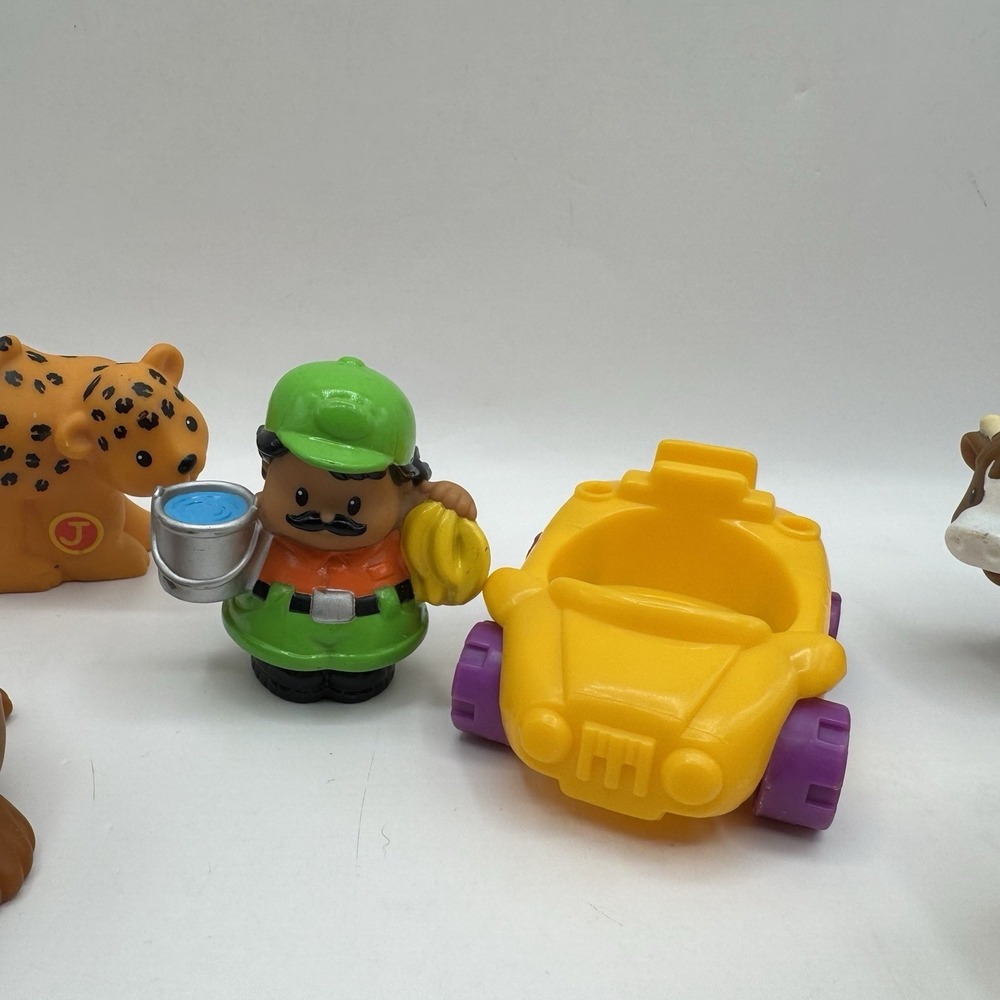Fisher Price Little People ALPHABET ZOO Letter Animal Figures LOT of 11 - Picture 5 of 7